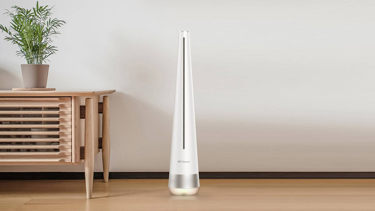 創新無葉風扇設計，打造全新的家居美學！