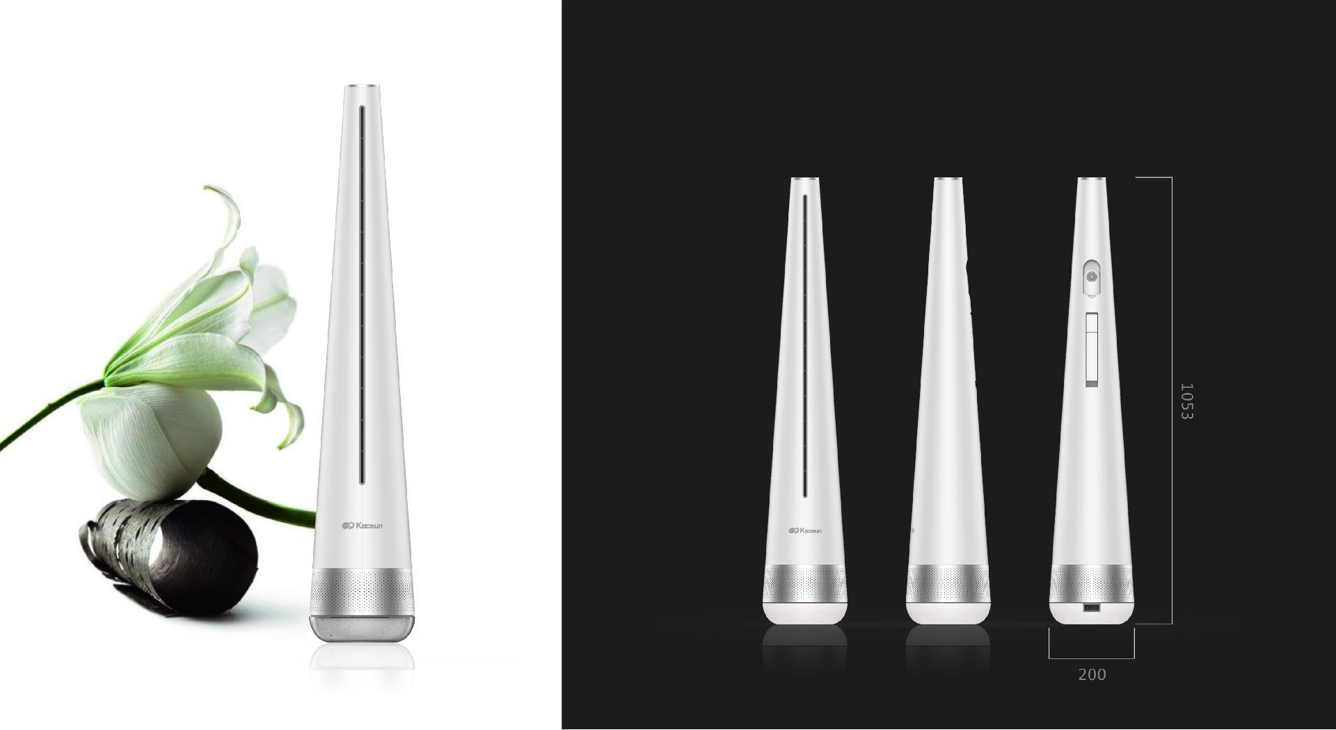 無葉風扇，為您的生活帶來清新與寧靜！